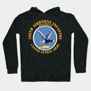 188th Airborne Infantry Regiment - SSI X 300 Hoodie